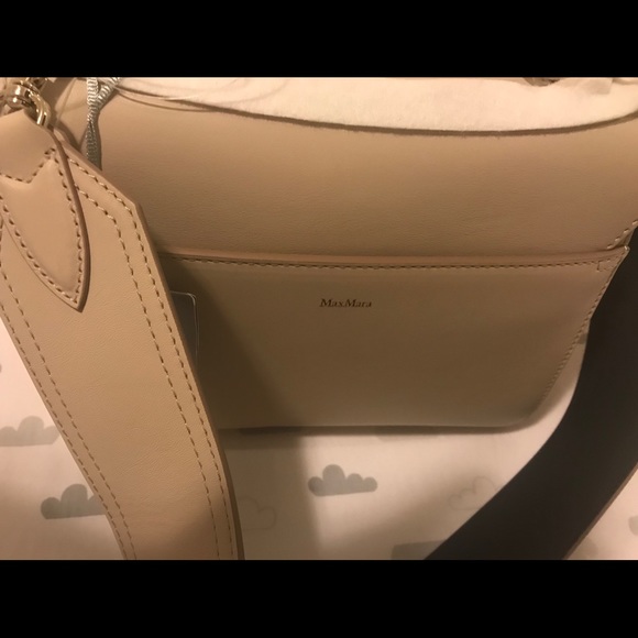 Maxmara wide strap shoulder bag-white - Picture 6 of 6